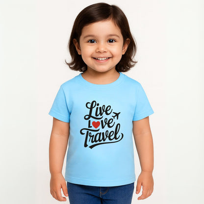 Live Love Travel Vacation T-Shirts - T Bhai