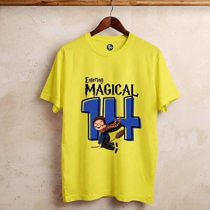 Entering Magical Fourteen | 14th Birthday T-Shirt