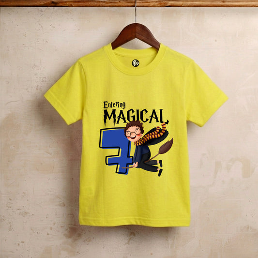 Entering Magical Seven | 7th Birthday T-Shirt