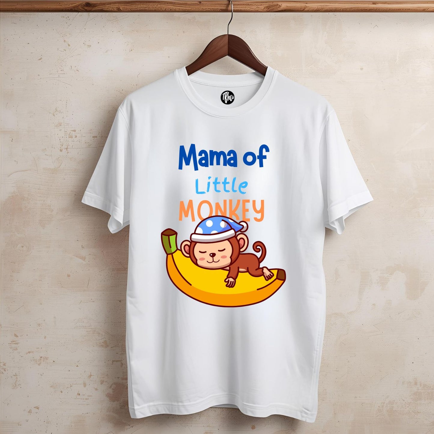 The Little Monkey | Personalized Relations Jungle Theme Matching Birthday Family T-Shirts