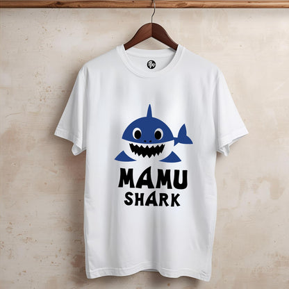 Custom Shark Theme Birthday T-Shirts - Brother Shark Sister Shark Aunty Shark