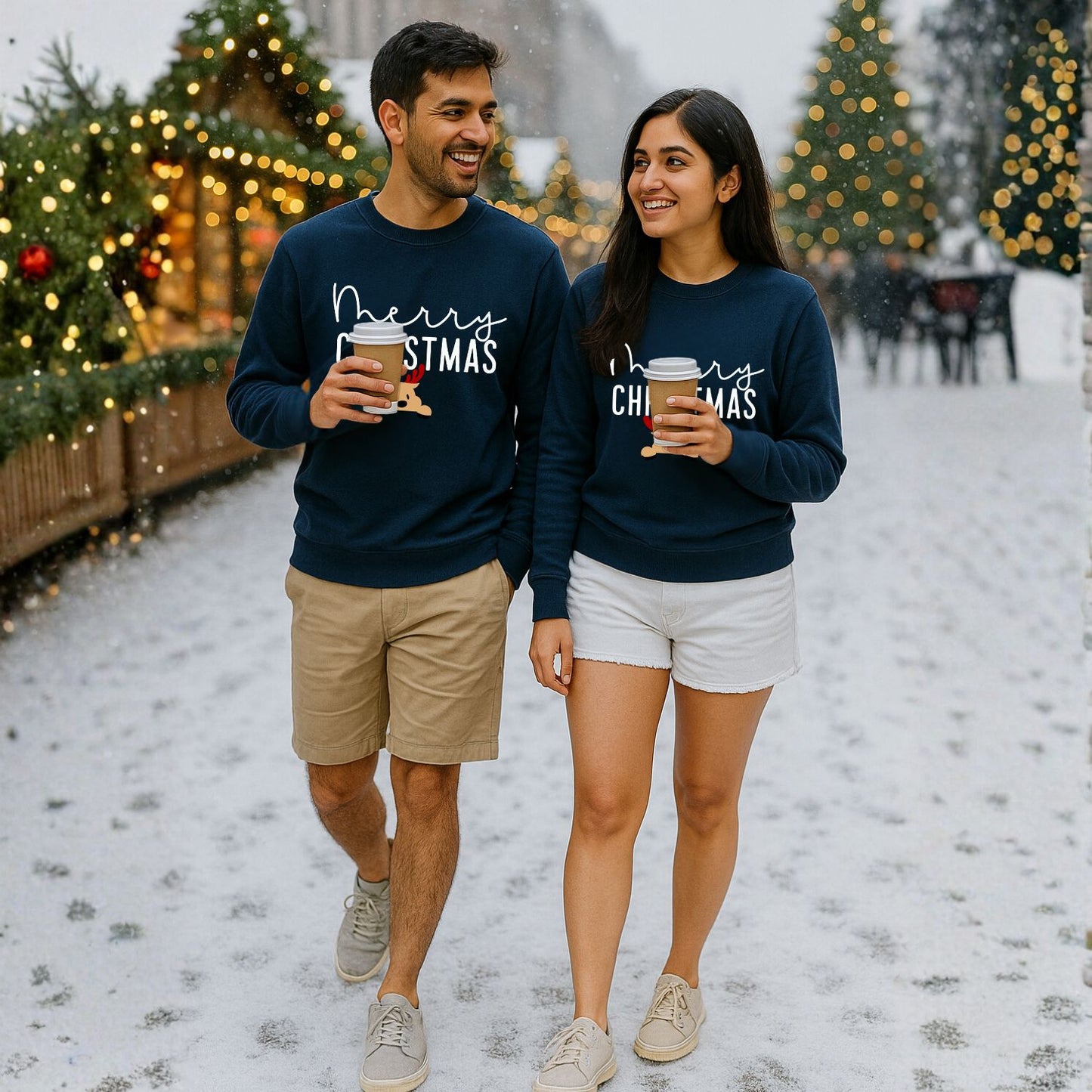 Merry Christmas Festive Unisex Sweatshirts