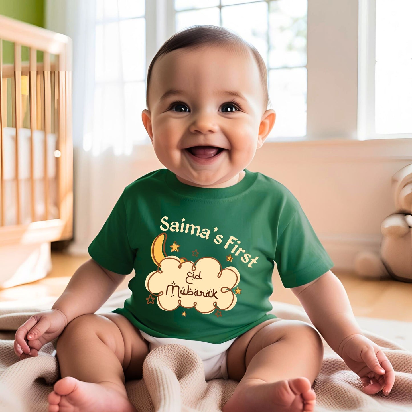 Personalized First Eid T-Shirt - T Bhai