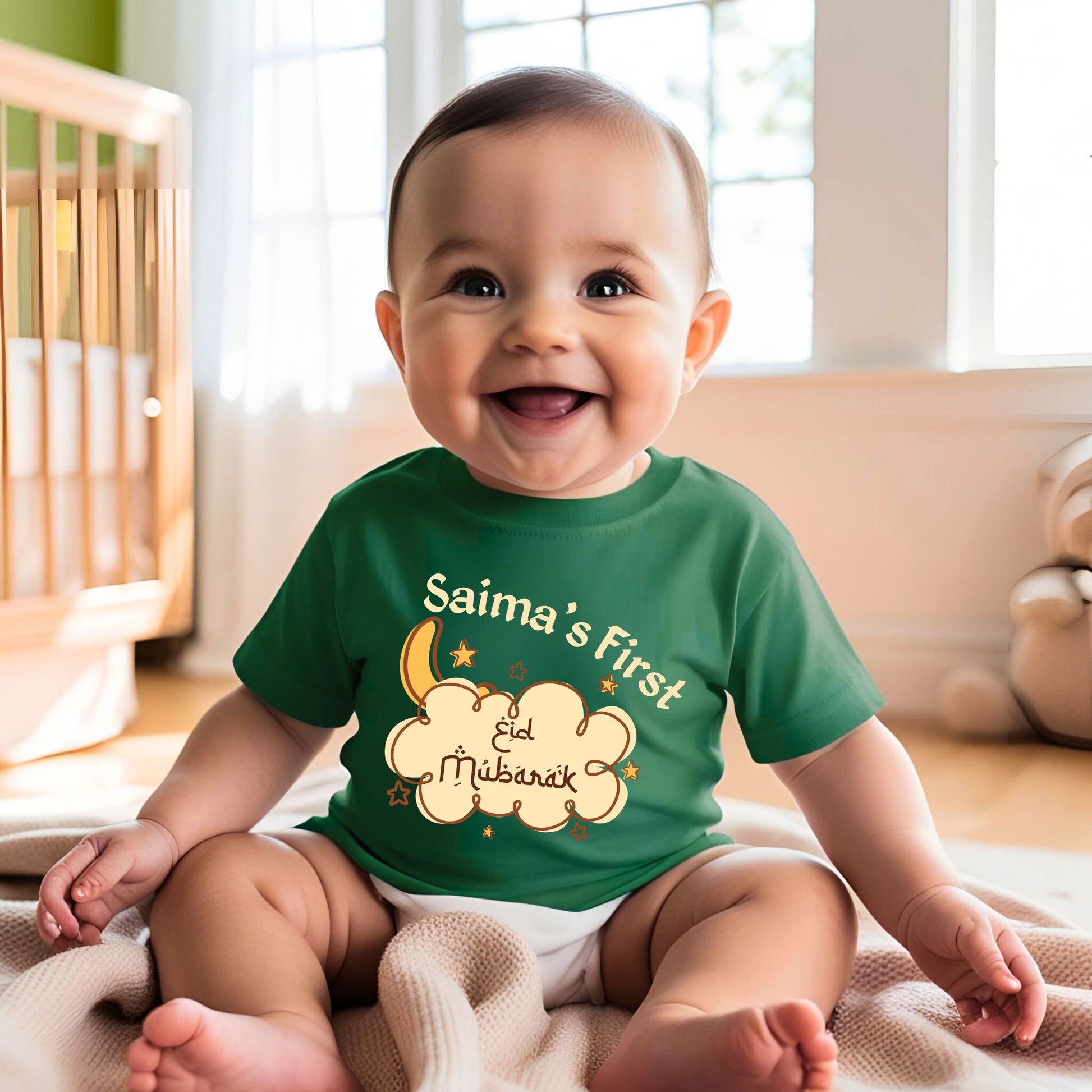 Personalized First Eid T-Shirt - T Bhai