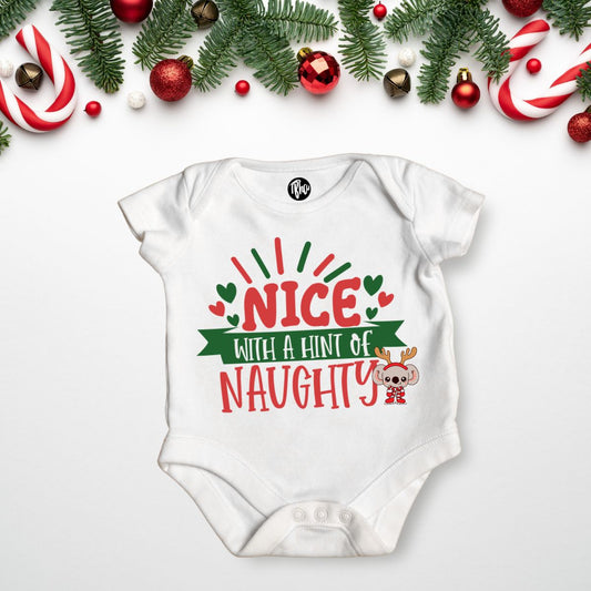 Nice With A Hint of Naughty T-Shirt & Onesie - T Bhai