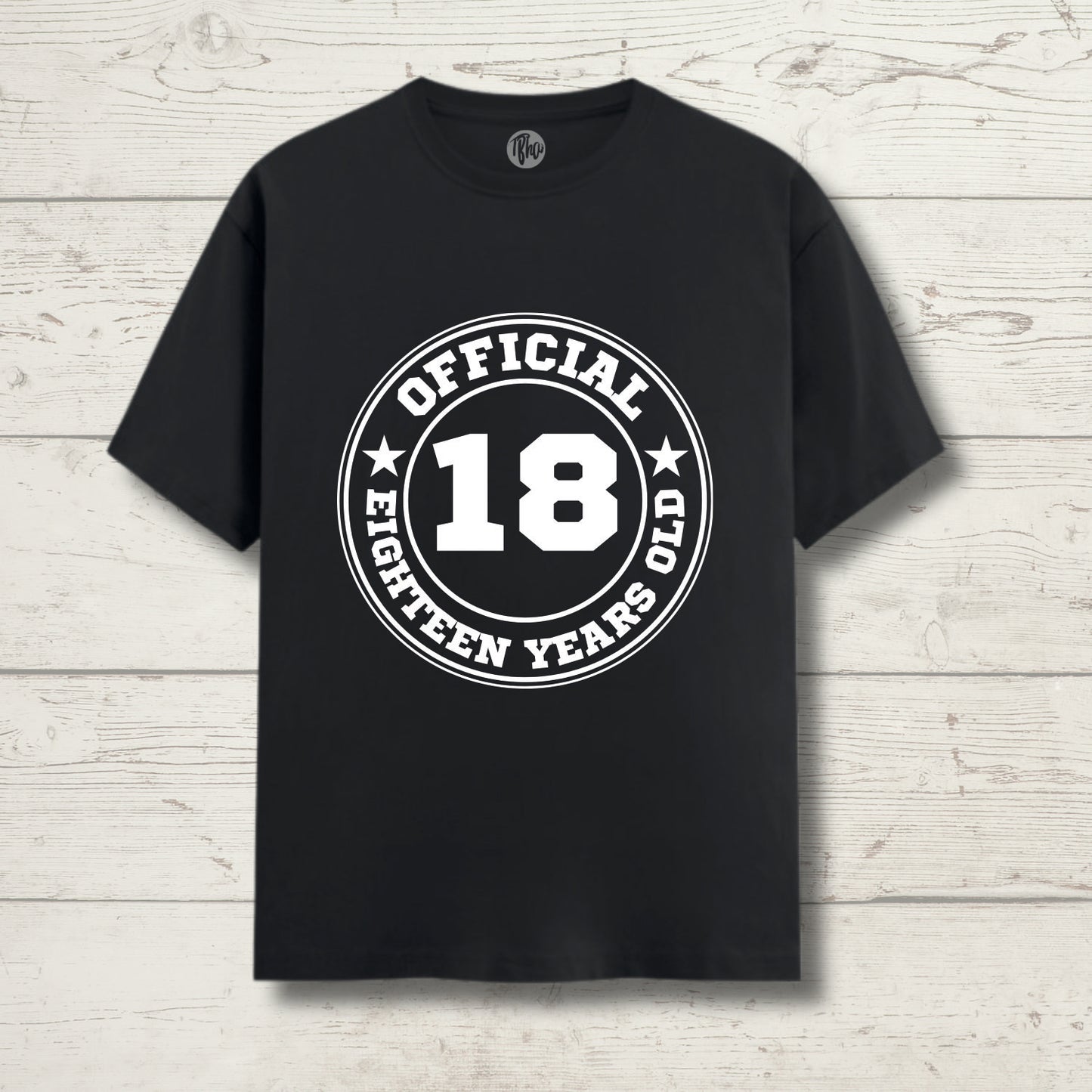 Official Eighteen Year Old | 18th Birthday Steel Grey T-Shirt
