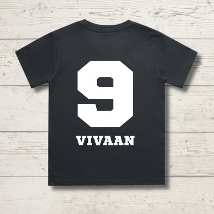 Official Nine Year Old | 9th Birthday Steel Grey T-Shirt