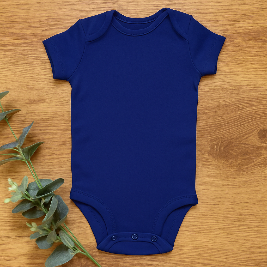 Plain Navy Blue Onesie for Baby - T Bhai