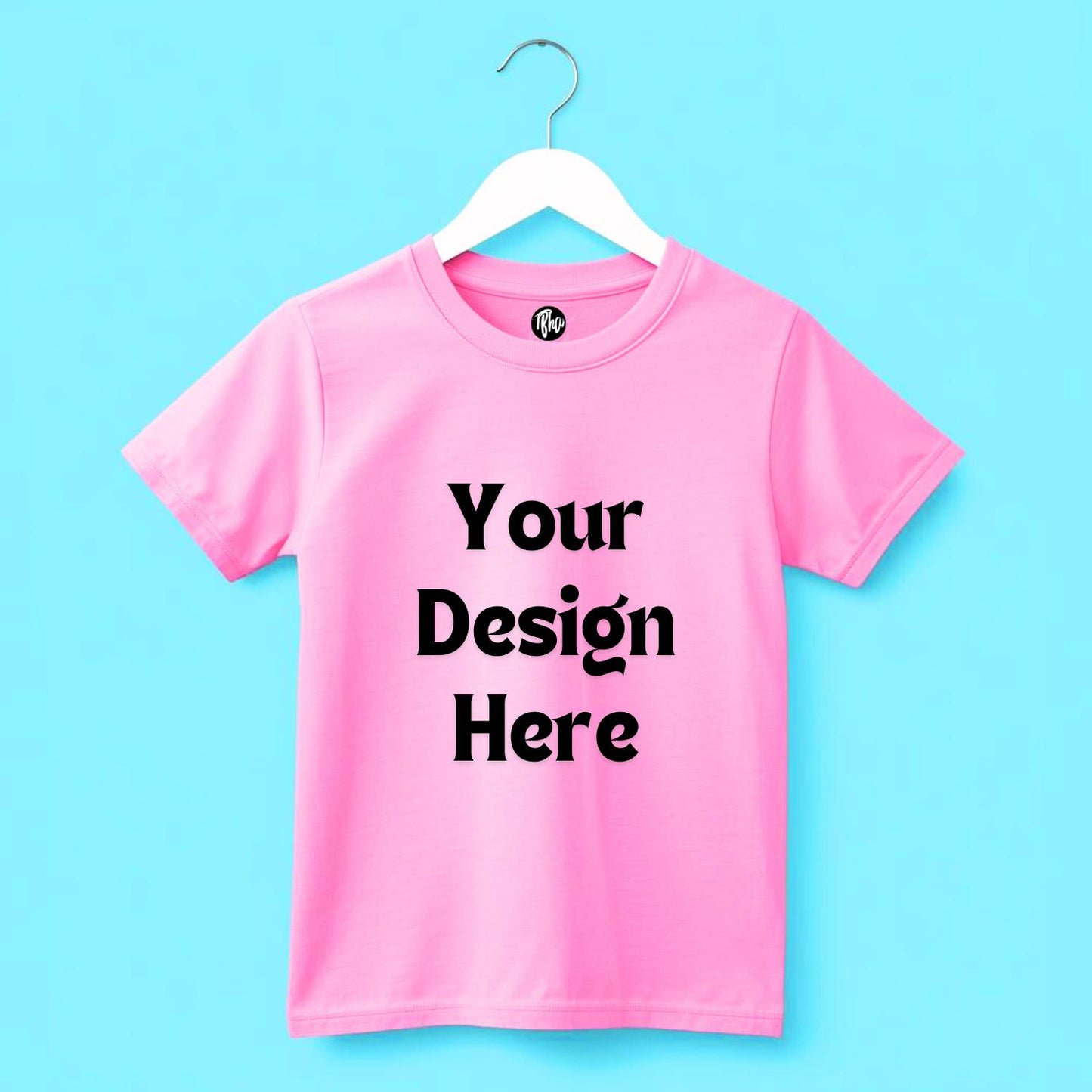 Custom Premium Pure Cotton Unisex Kids T-Shirts