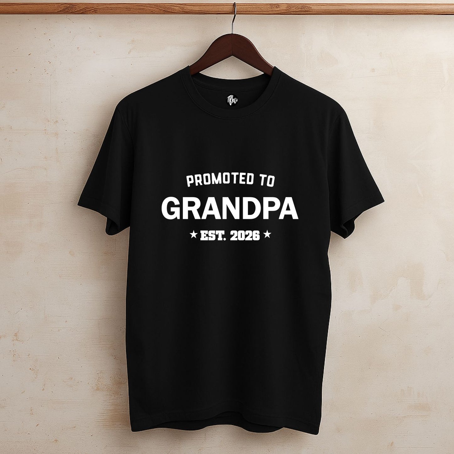 Personalized Promoted to Pregnancy Announcement T-Shirts | Customize for Dada, Dadi, Chacha, Mama etc