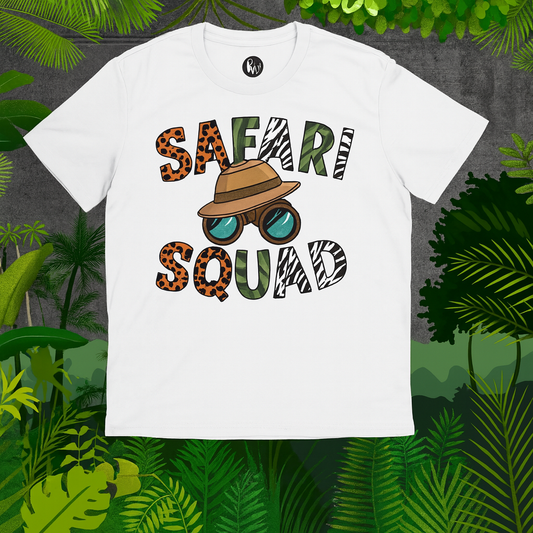 Safari Squad T-Shirts for adventurous Wildlife Trips