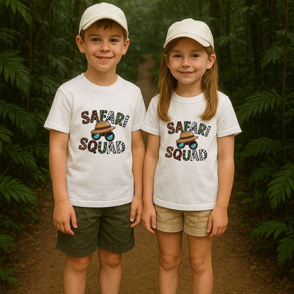 Safari Squad T-Shirts for adventurous Wildlife Trips