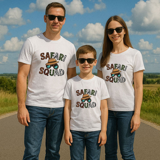 Safari Squad T-Shirts for adventurous Wildlife Trips