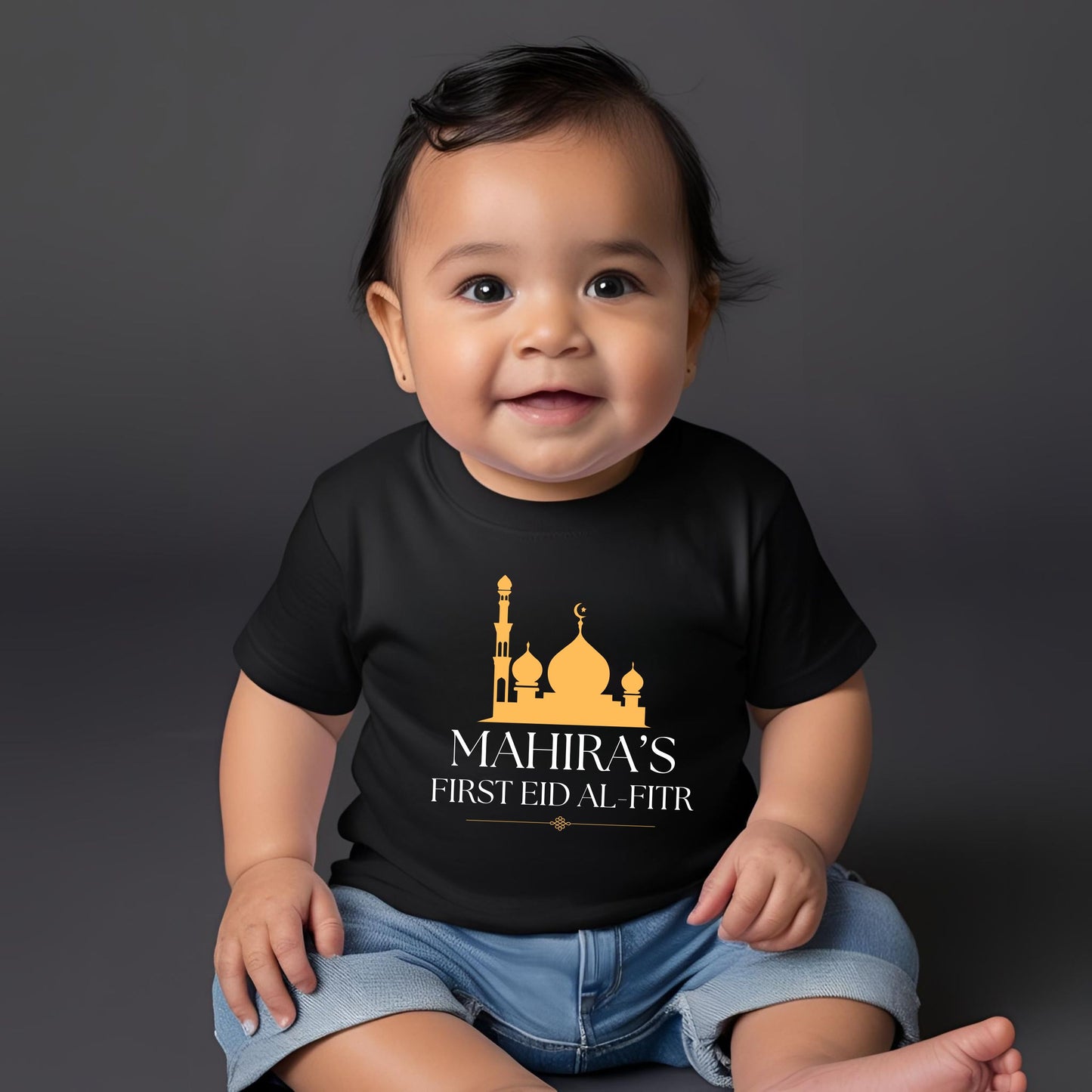 Personalized First Eid Al-Fitr T-Shirt - T Bhai