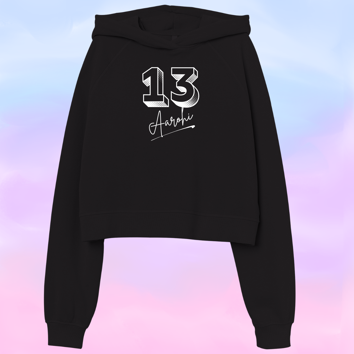 Signature 13th Birthday Crop Hoodie - T Bhai