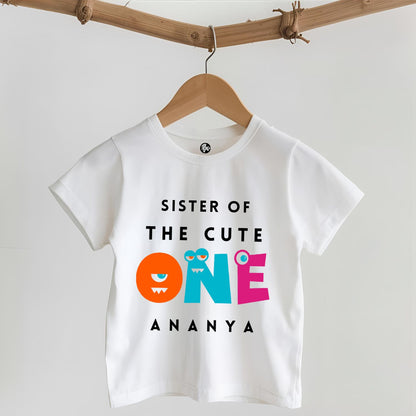 Personalized Cute ONE 1st Birthday T-Shirts for Friends & Relatives