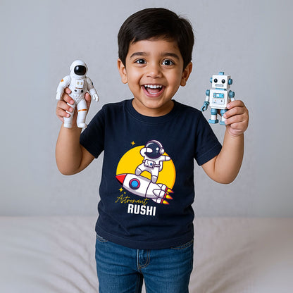 Space theme Astronaut Customized T-Shirt - T Bhai
