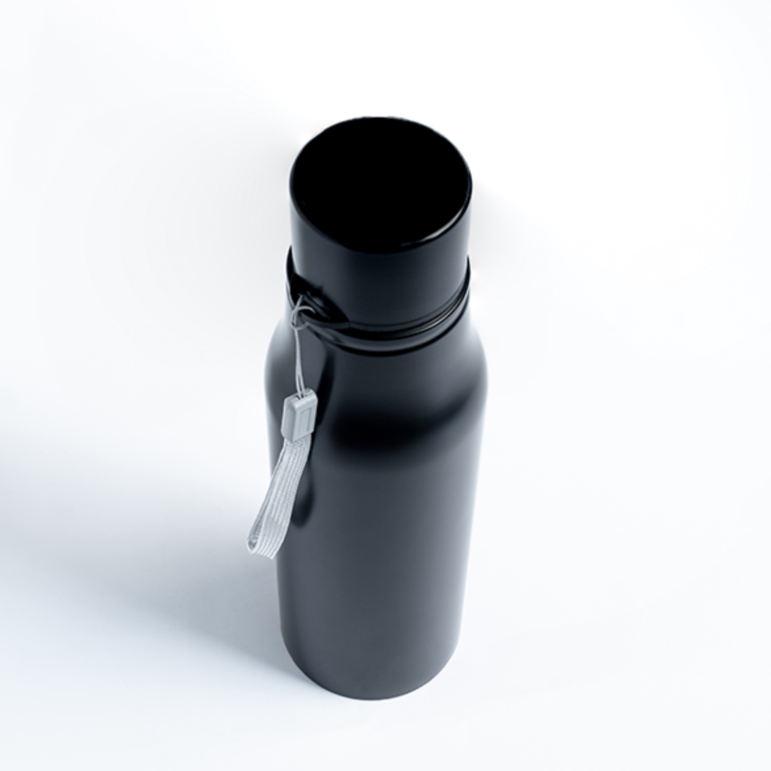 Steel Water Bottle | Black Color With Engraving - T Bhai