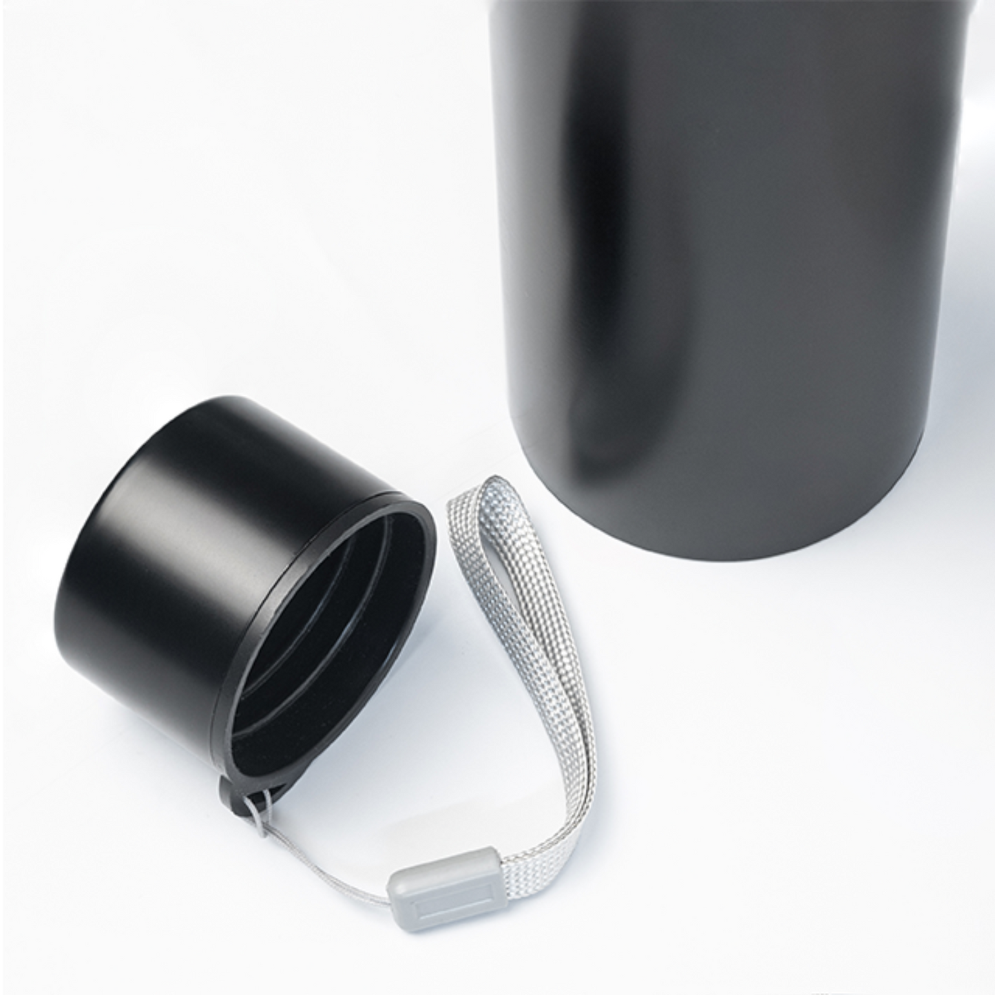 Steel Water Bottle | Black Color With Engraving - T Bhai