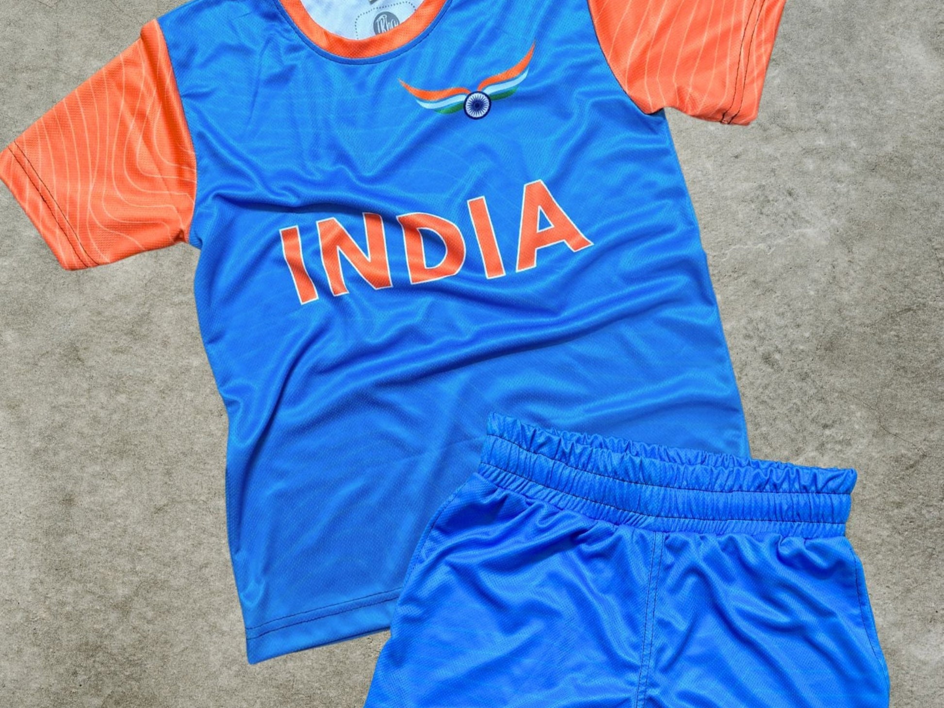 Team India Jersey Shorts Personalize Name Number Jersey with