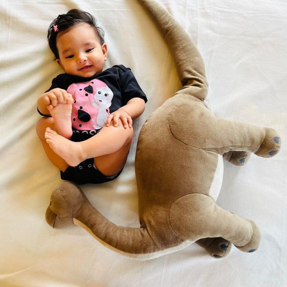 Monthly Birthday Rompers | 0-10 Months | Dino Theme Romper for Babies - T Bhai