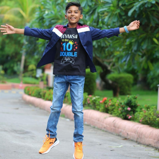 Customised Double Digits 10th Birthday T-Shirt - T Bhai
