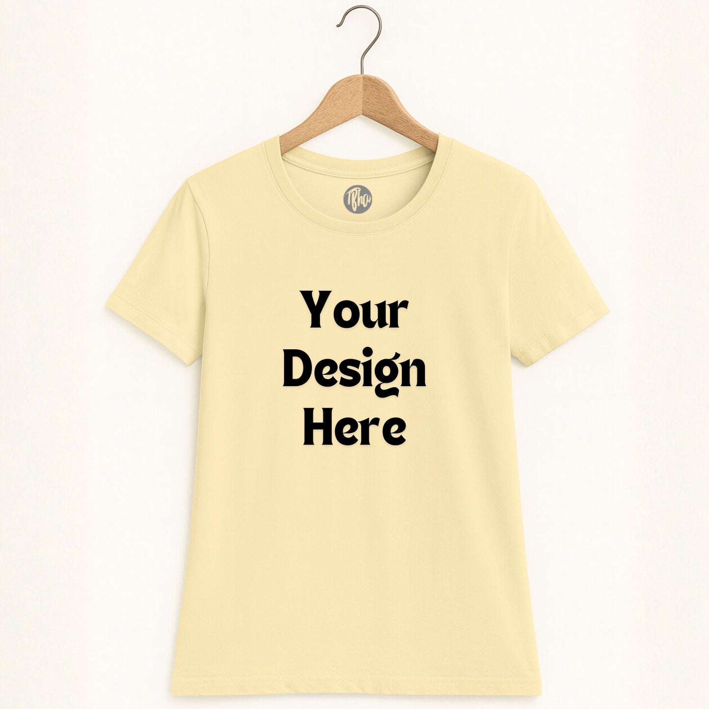 Custom Premium Pure Cotton Women T-Shirts