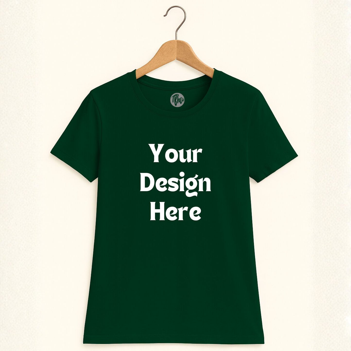 Custom Premium Pure Cotton Women T-Shirts