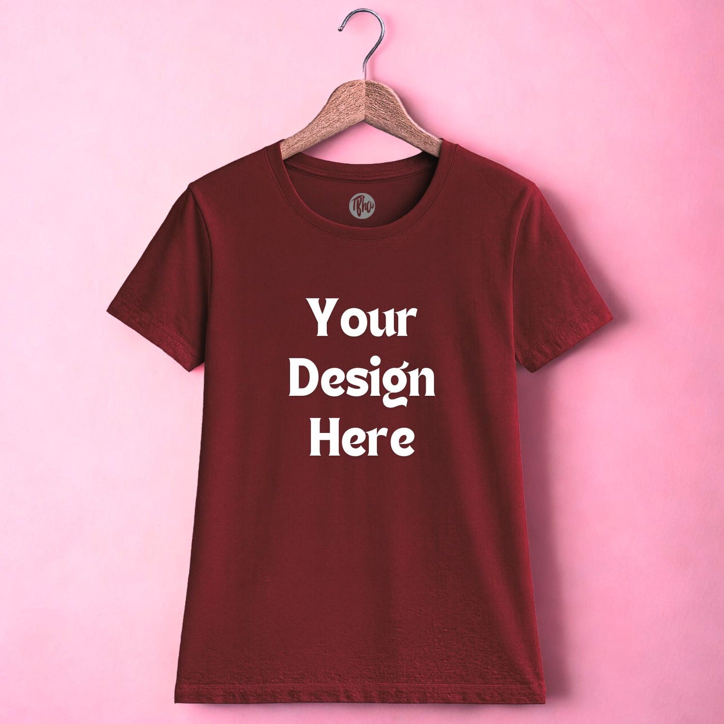 Custom Premium Pure Cotton Women T-Shirts