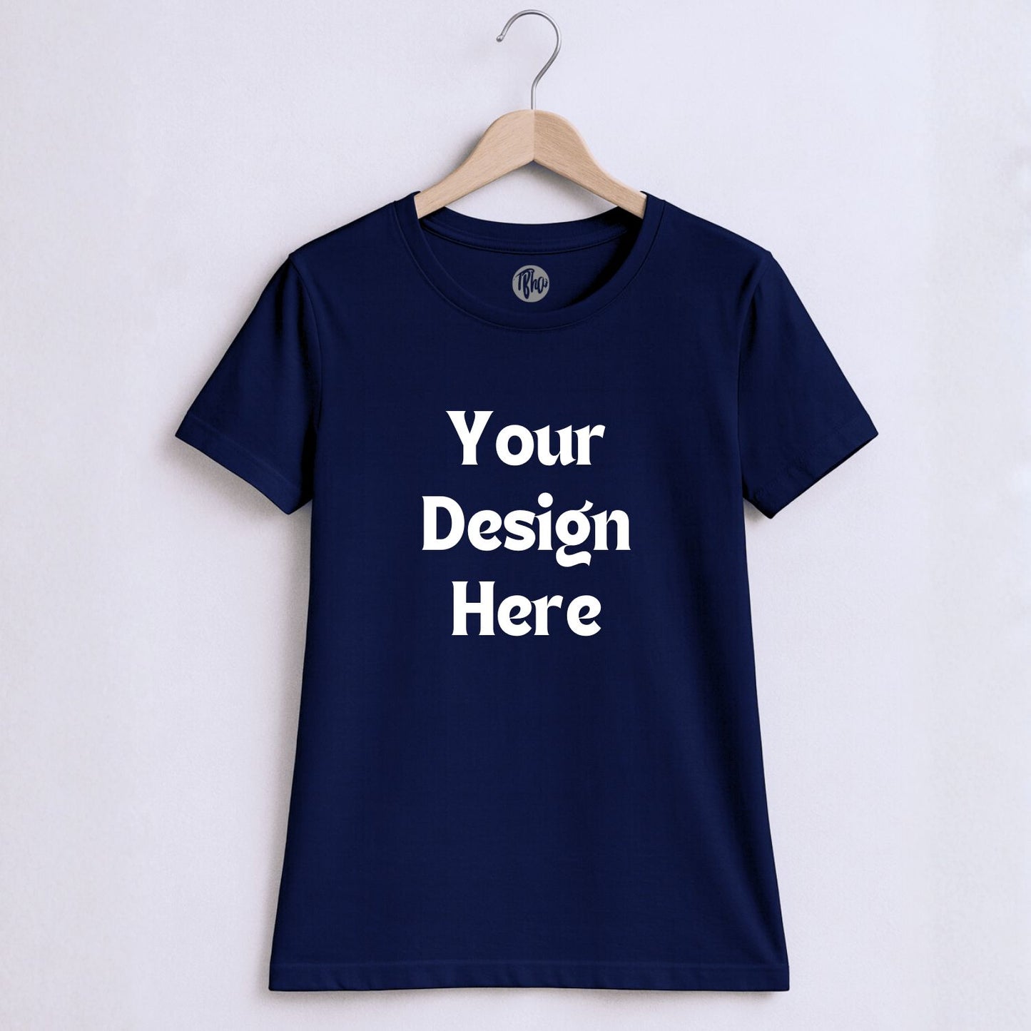 Custom Premium Pure Cotton Women T-Shirts