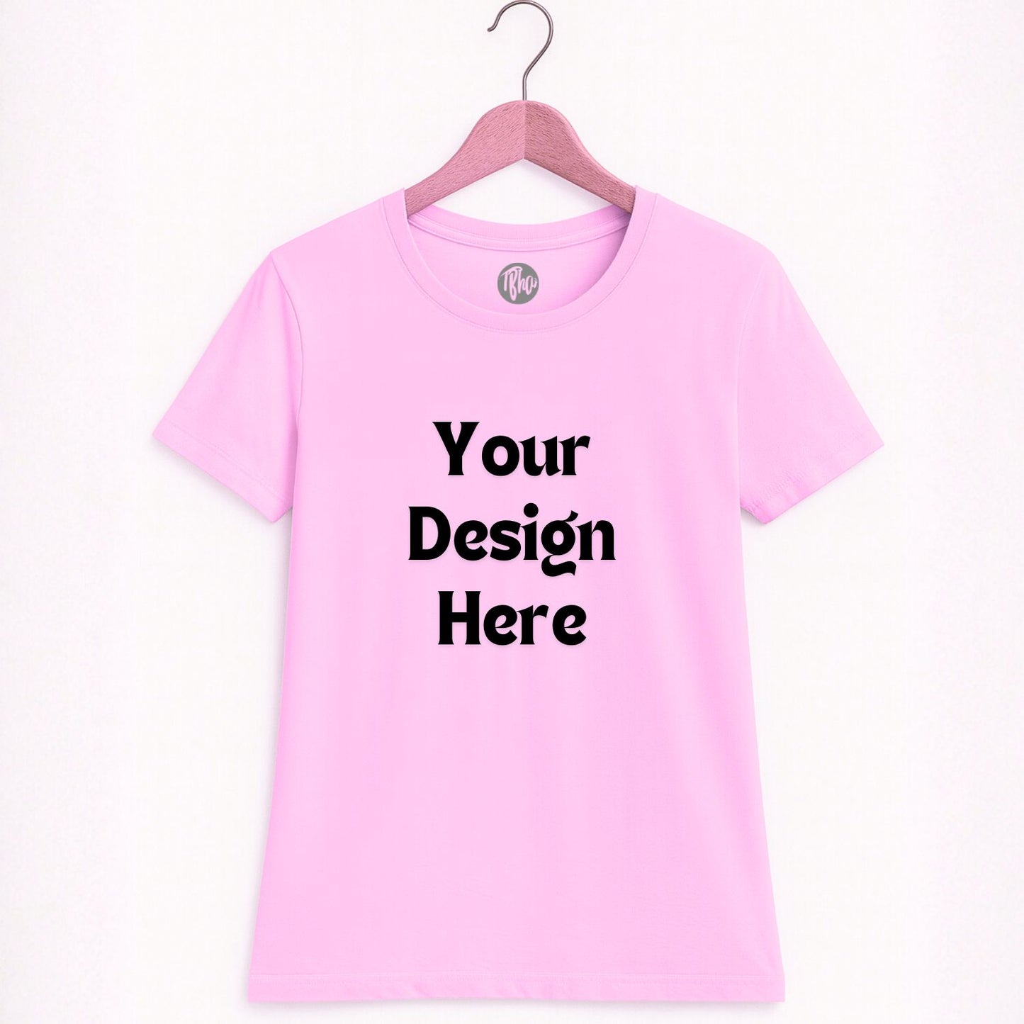 Custom Premium Pure Cotton Women T-Shirts