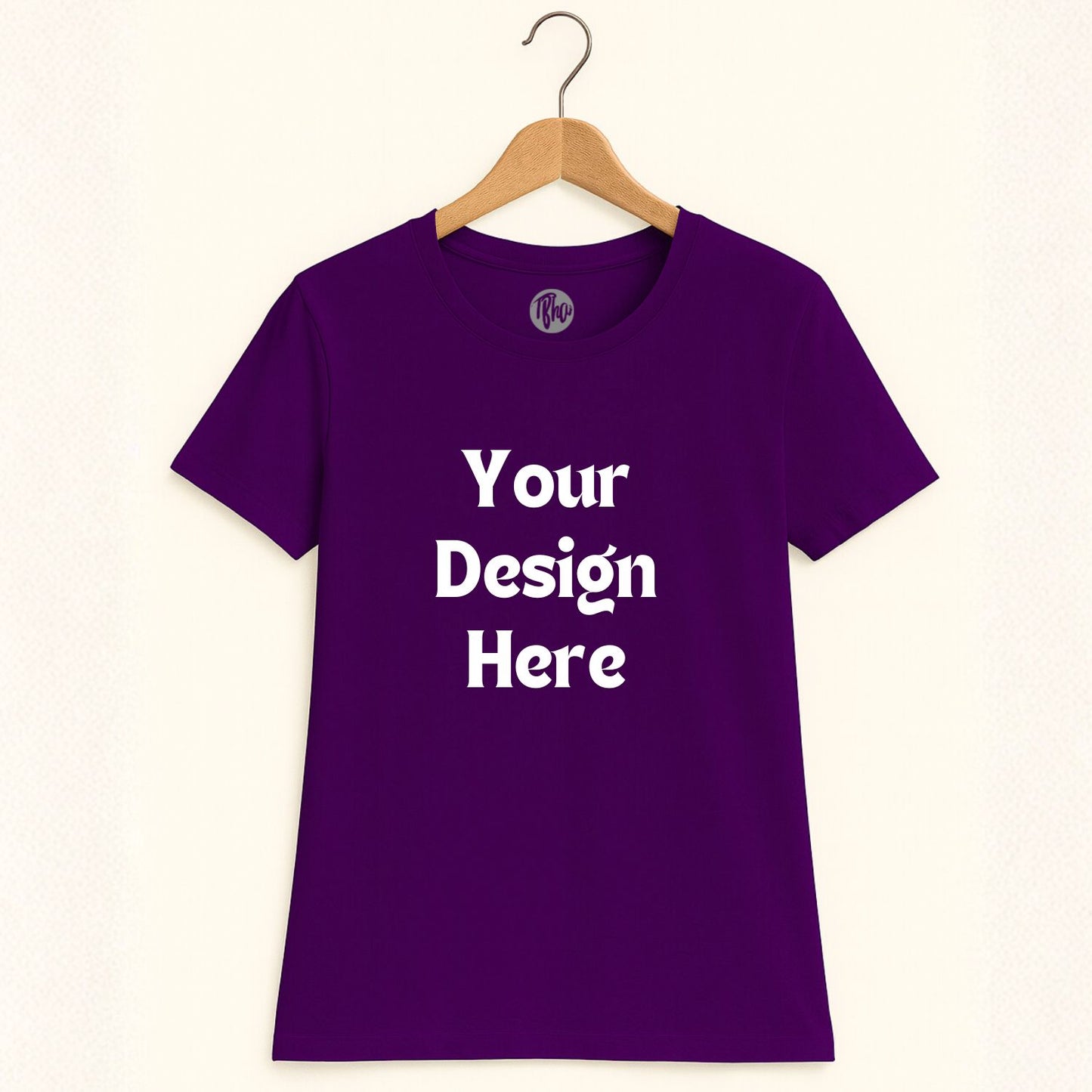 Custom Premium Pure Cotton Women T-Shirts