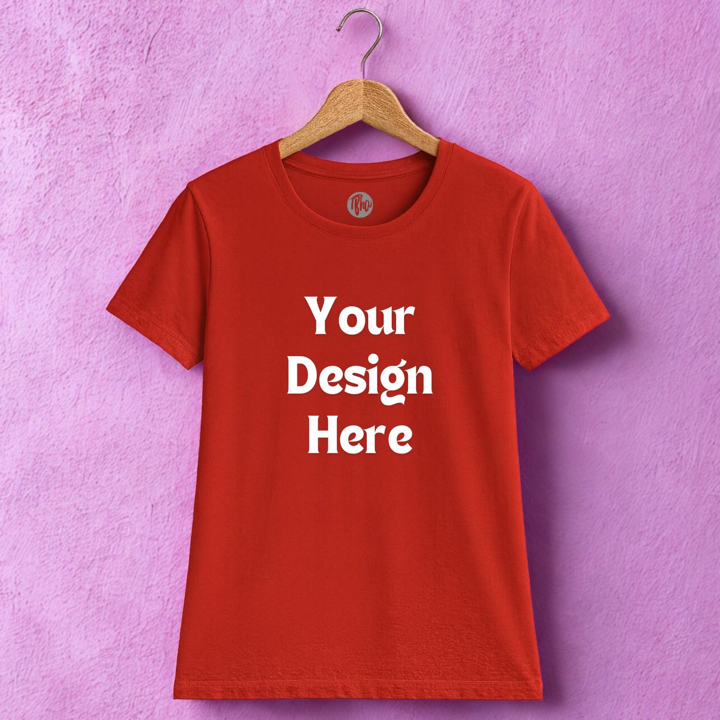 Custom Premium Pure Cotton Women T-Shirts