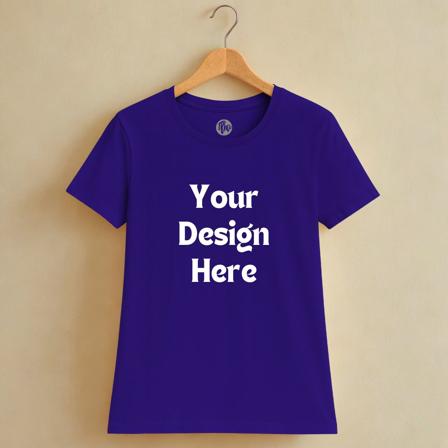 Custom Premium Pure Cotton Women T-Shirts