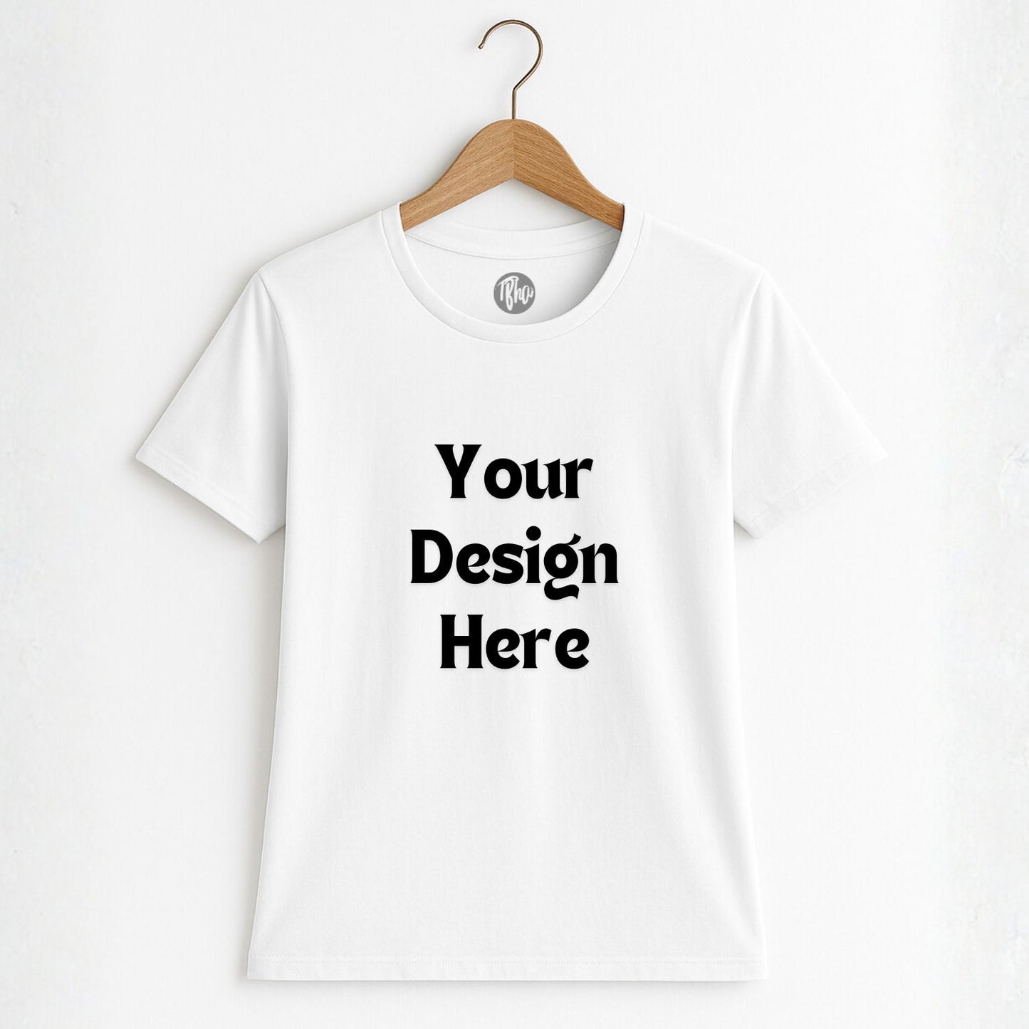 Custom Premium Pure Cotton Women T-Shirts