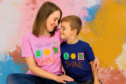 You are my Sunshine Matching Mother & Son T-Shirts