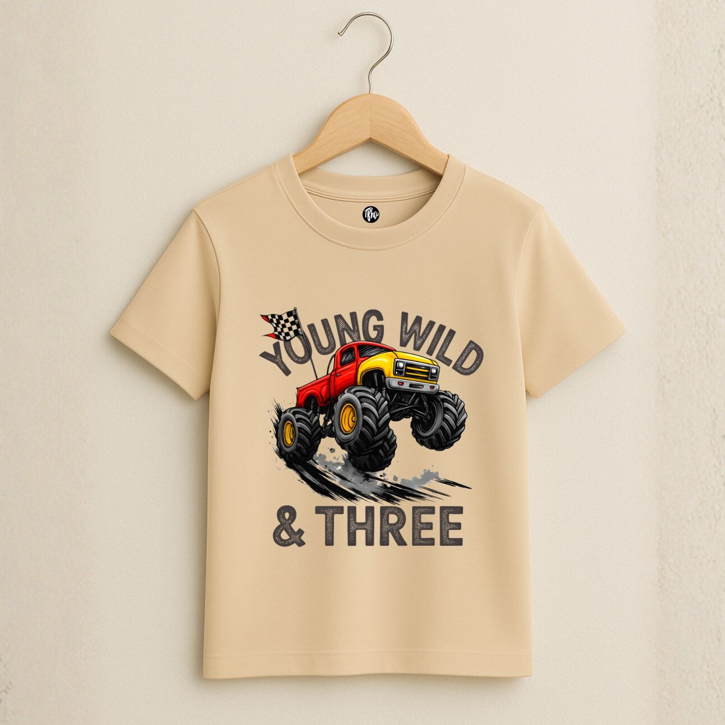 Young Wild & Three Third Birthday T-Shirts