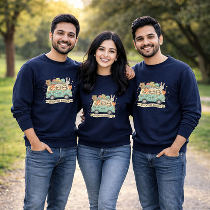 Adventure Buddies Sweatshirt - Camping & Hiking Unisex Sweatshirts for Men and Women