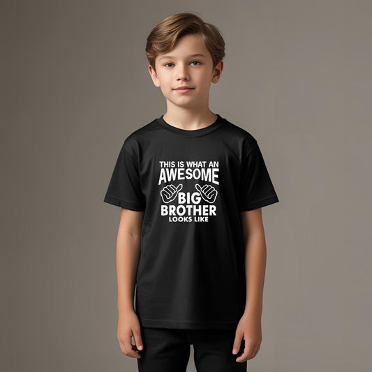 This is what an Awesome Big Brother Looks Like T-Shirt - T Bhai