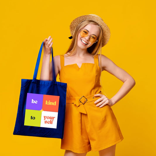 Be Kind to Yourself Zipper Tote Bag - T Bhai