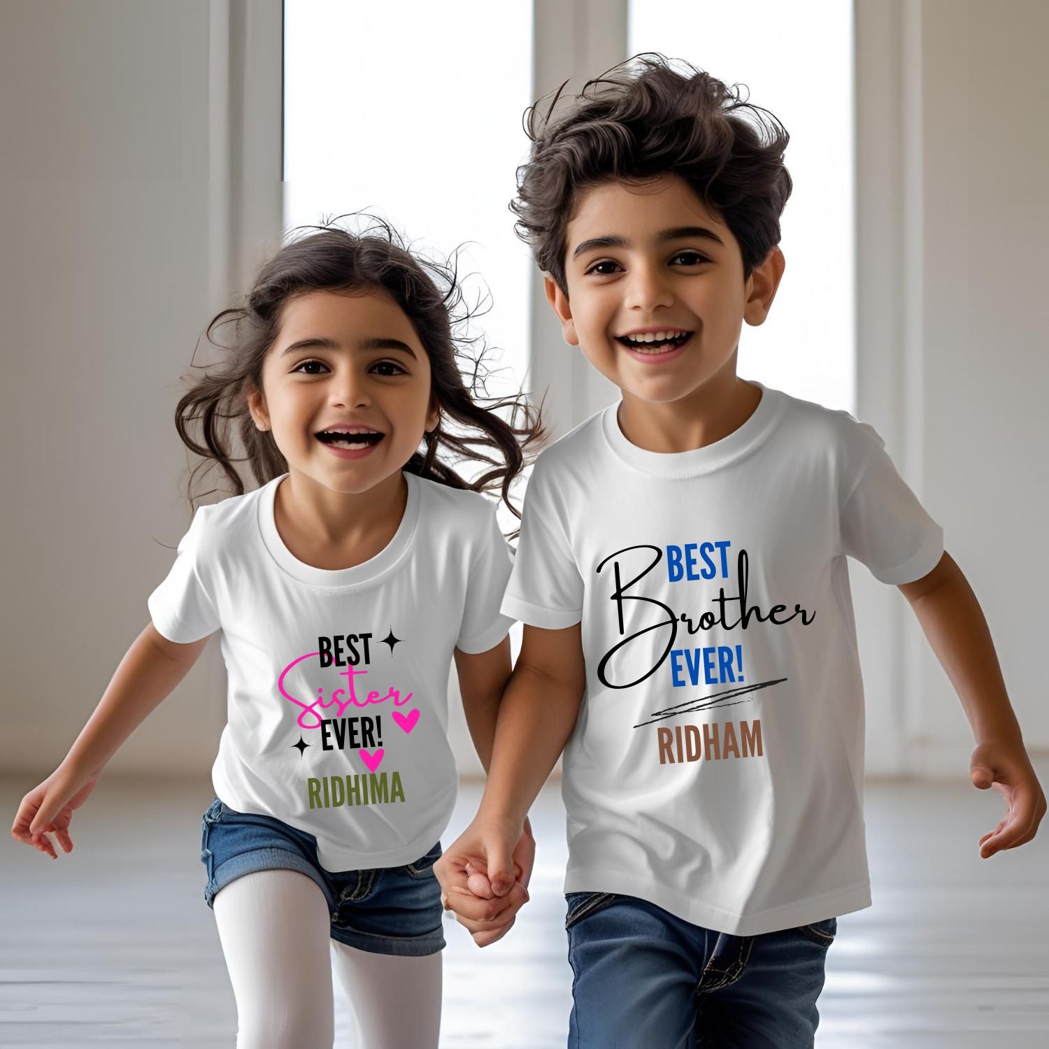 Best Brother Ever Customized T-Shirt - T Bhai