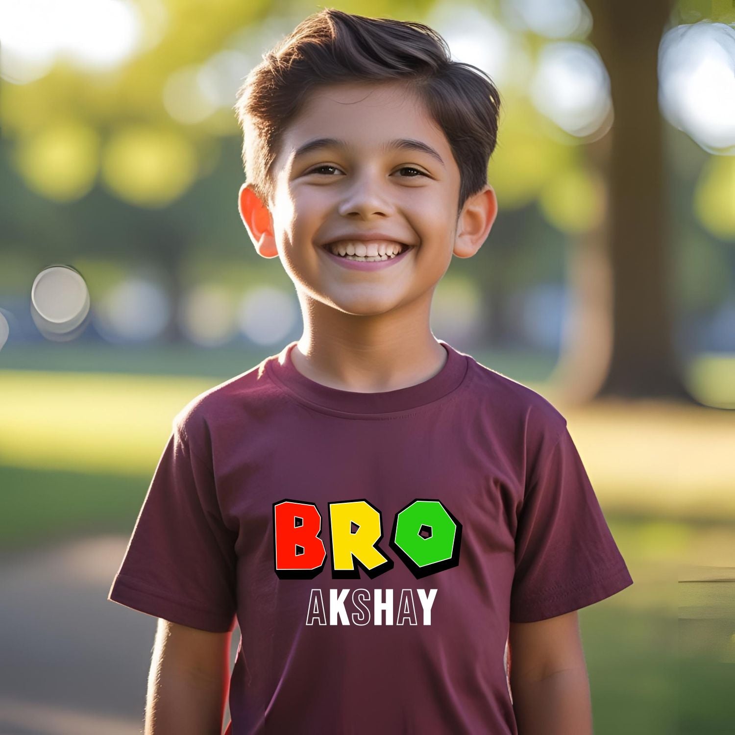 Customized Bro T-Shirt - T Bhai