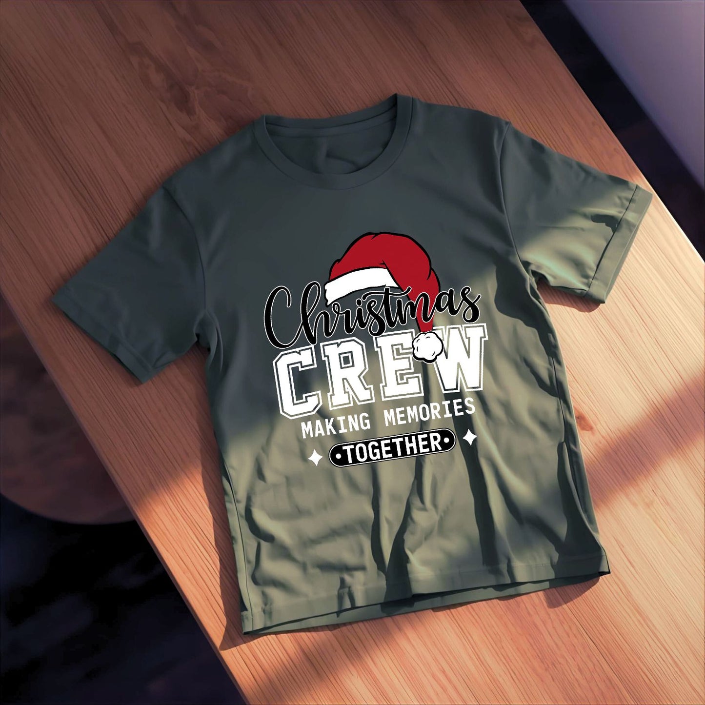 Christmas Crew Making Memories Together Xmas T-Shirts