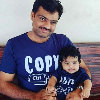 Customer shared picture of Copy Paste Ctrl C Ctrl V Matching Father Son and Father Daughter Combo T-Shirts by TBhai