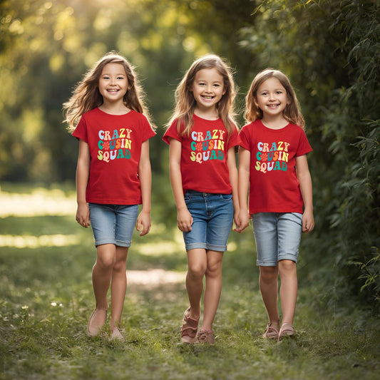 Crazy Cousin Squad T-Shirts - T Bhai