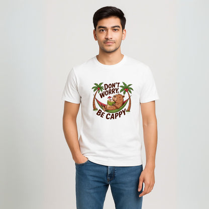 Don't Worry Be Cappy Vacay T-Shirts - T Bhai