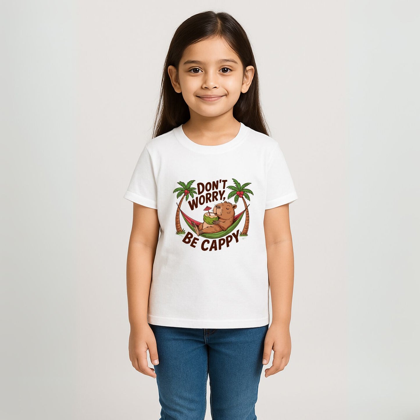 Don't Worry Be Cappy Vacay T-Shirts - T Bhai