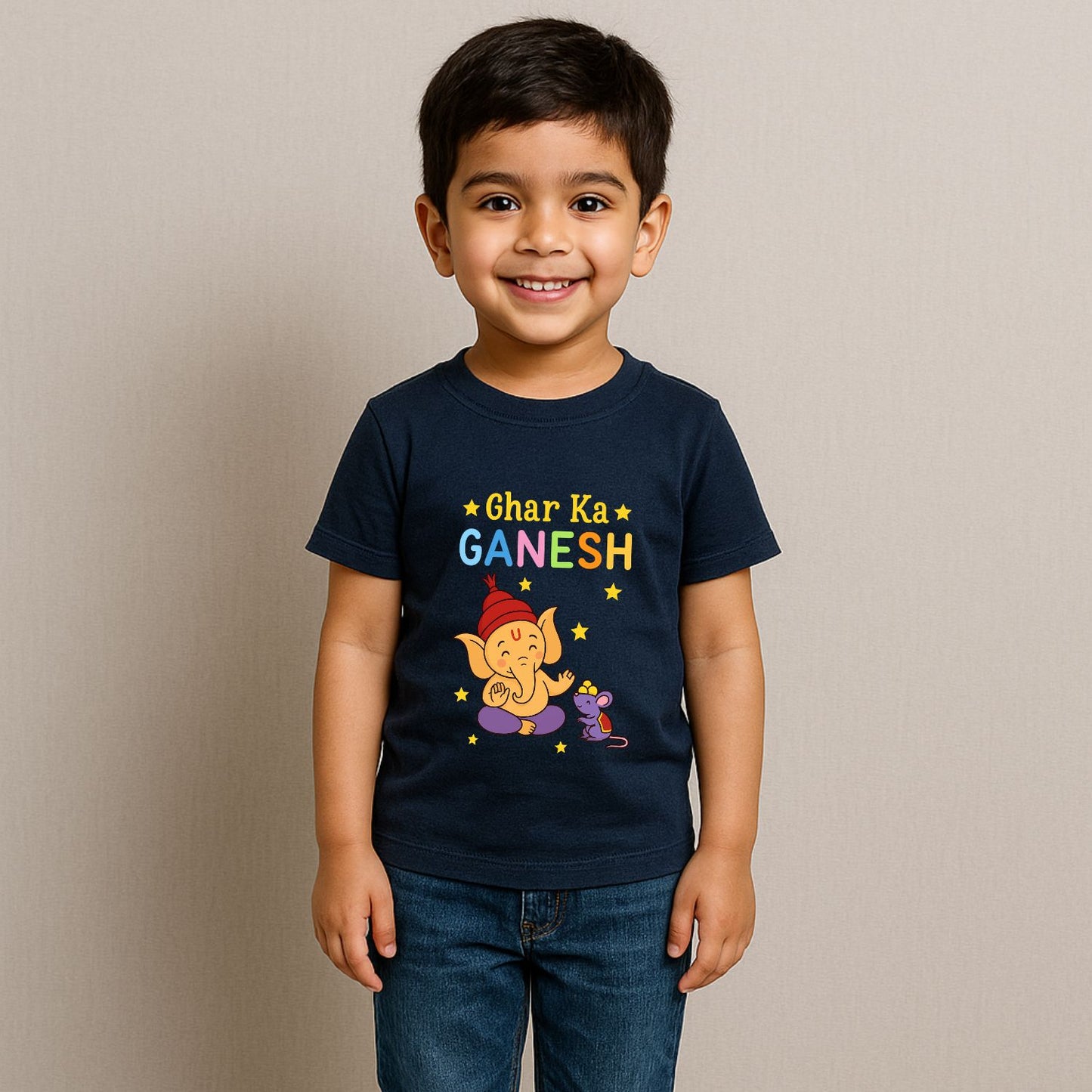 Ghar ka Ganesh | Ganpati T-Shirts for Kids - T Bhai