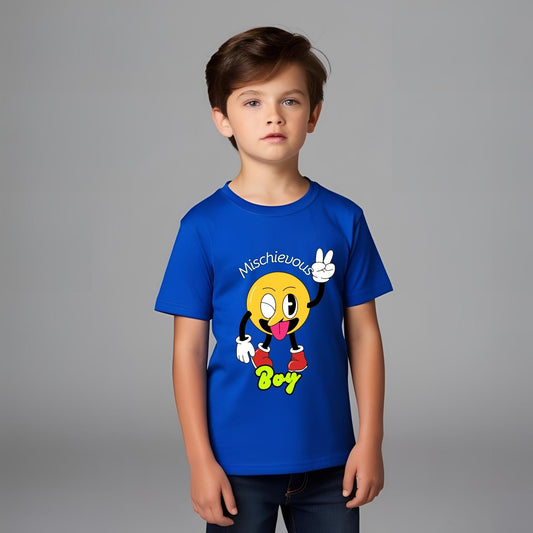 Mischievous Boy - Kids T-Shirt - T Bhai