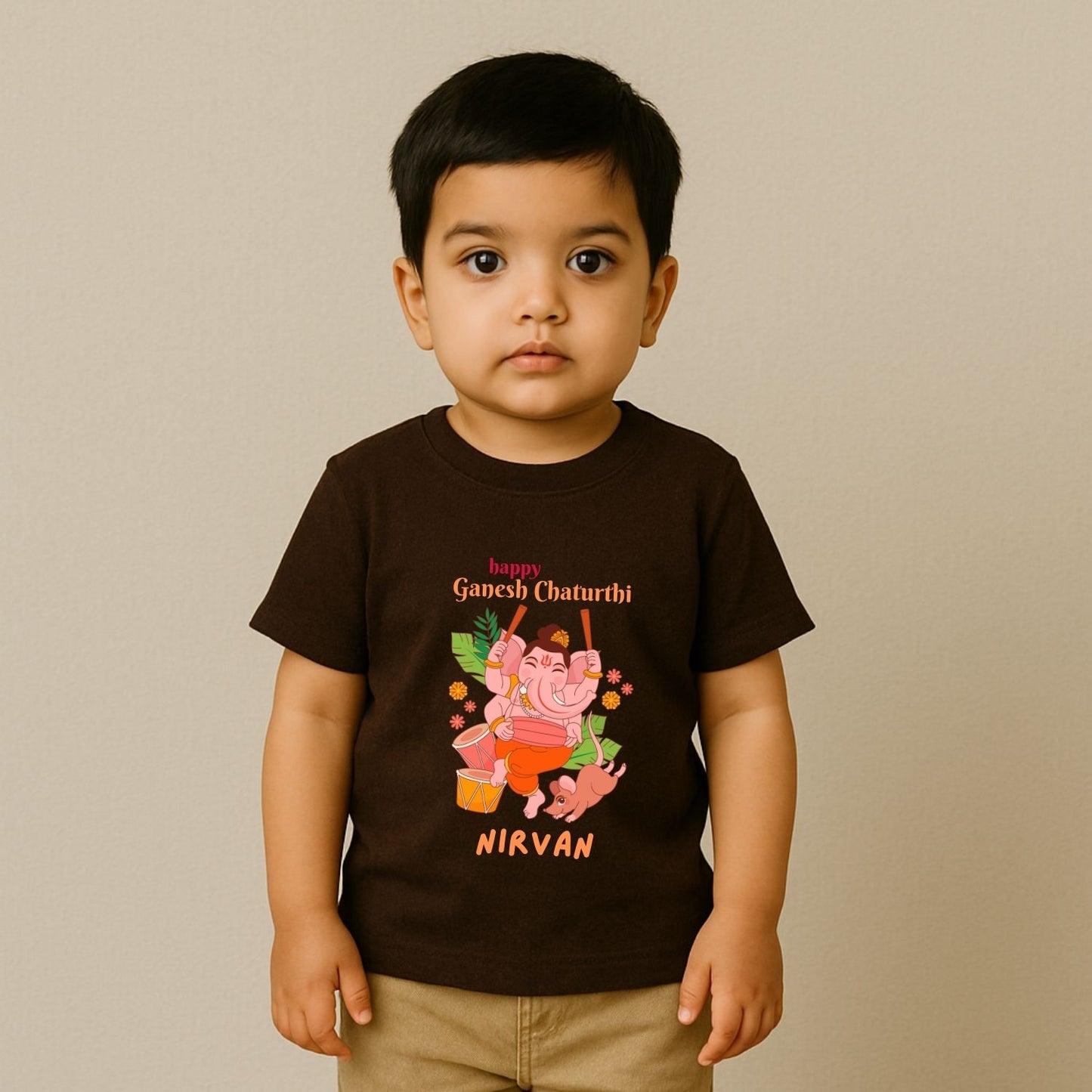 Happy Ganesh Chaturthi | Personalized Ganpati T-Shirts for All - T Bhai